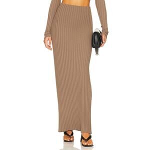 Cotton Citizen 'The Capri' Tan Maxi Skirt Size XS